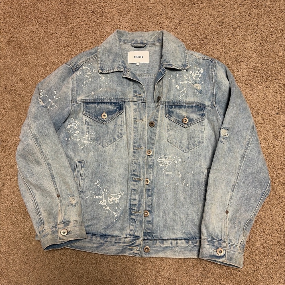 Pistola Light Blue Denim Jacket